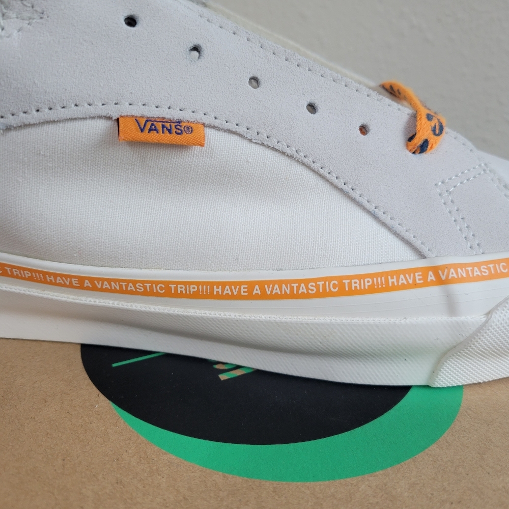 NWT RARE Vans X Taka Hayashi Snake Trail LX Suede / Canvas Marshmallow 12 - Picture 7 of 16
